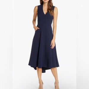 ELIZA J High/Low Fit & Flare Dress